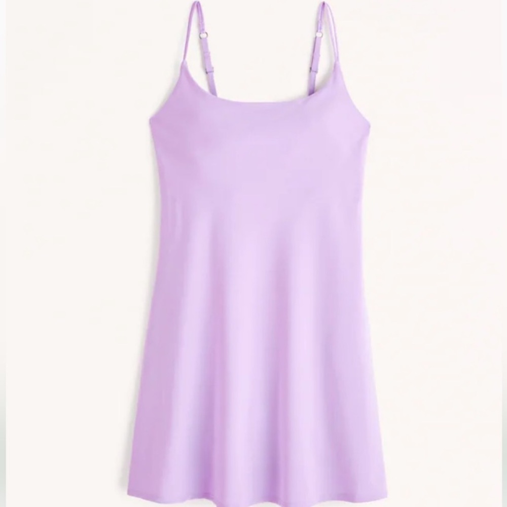 Abercrombie & Fitch Traveler Mini Dress (XS TALL), Purple, Lilac, Lavender